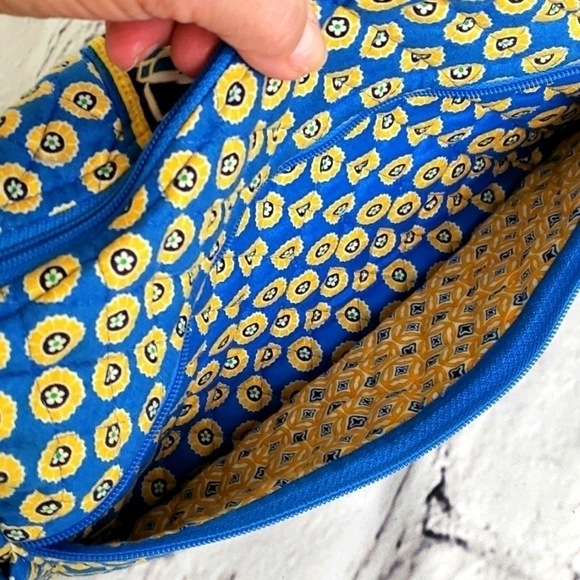 Vera Bradley Riviera Blue 2008 Crossbody GUC - Picture 11 of 16